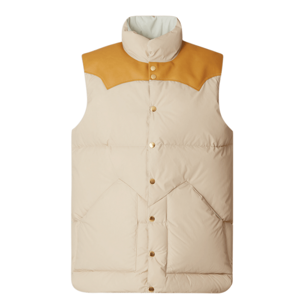 Rocky Mountain Featherbed | Original Down Vest Oyster Grey for Men