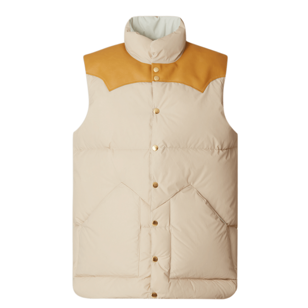 Rocky Mountain Featherbed | Original Down Vest Oyster Grey for 